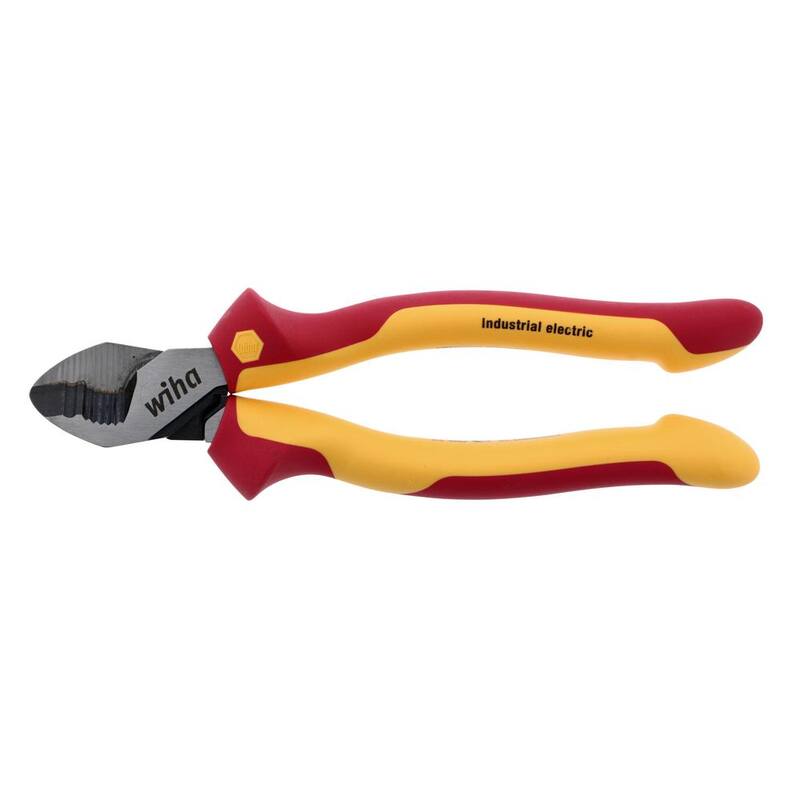 Pinzas cortadoras de cable industrial aisladas de 8 pulgadas Wiha - 32927