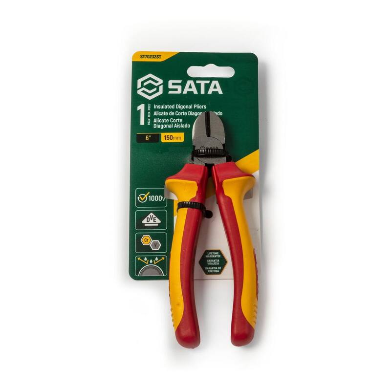 Pinzas de corte diagonal aisladas VDE de 1000 voltios SATA de 6 pulgadas - ST70232ST