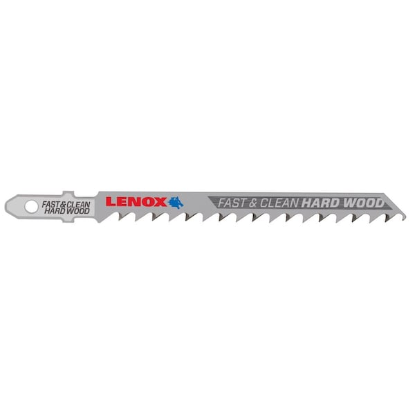 Lenox 4 in BiMetal TShank Jig Saw Blade 6 TPI, 5PK - 1990703