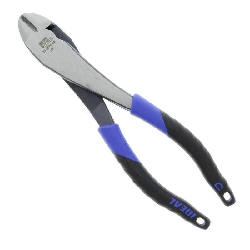 Pinza de corte diagonal con agarre inteligente de 8 pulgadas IDEAL - 35-3028