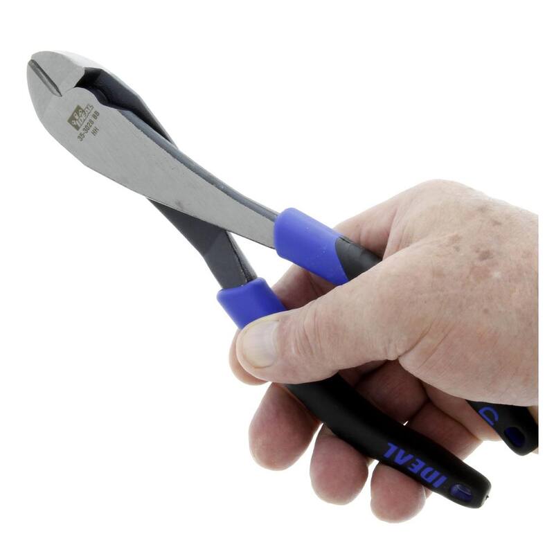 Pinza de corte diagonal con agarre inteligente de 8 pulgadas IDEAL - 35-3028