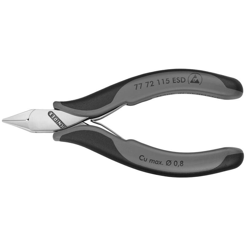 Pinzas Diagonales para Electrónica de 4-1/2 pulgadas con Mangos ESD - 77 72 115 ESD