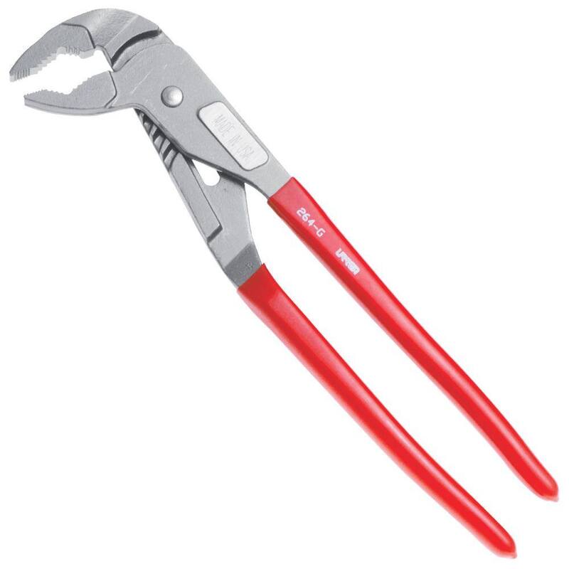 Alicates de electricista con corte lateral y empuñadura de caucho de 9-9/16 pulgadas URREA - 267G