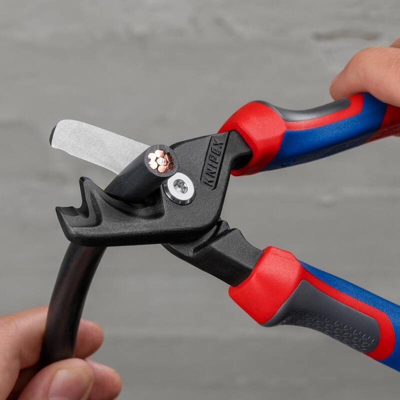 KNIPEX StepCut XL 9 pulgadas Pinzas de corte Tijeras para cables - 95 12 225
