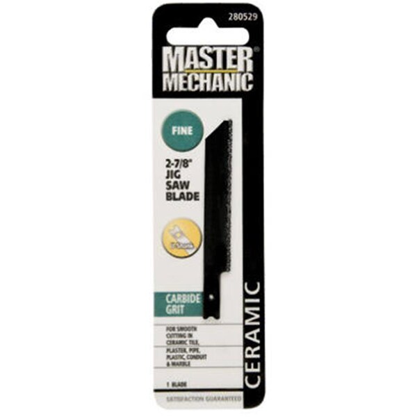 Swivel 2.87 in. Master Mechanic Fine Grit-Edge Jig Saw Blade - SW3839588