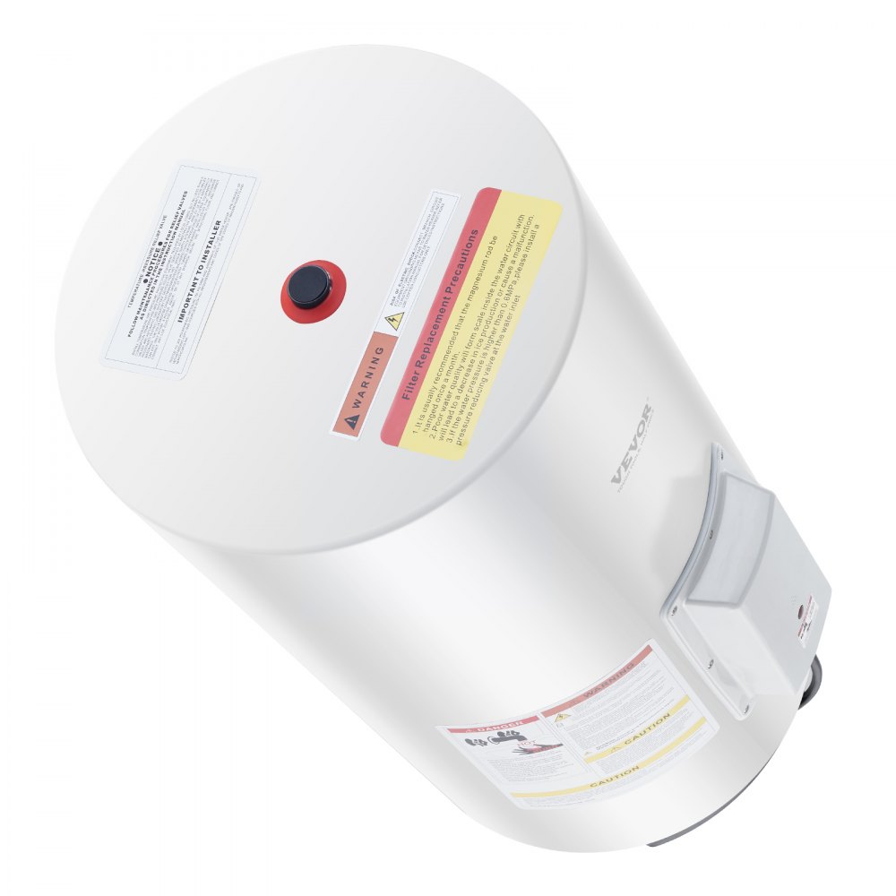 VEVOR 18 Gallon Electric Water Heater Instant Hot 1.6Kw LED Display for Shower - CSSRSQX70LLEDTVGIV1