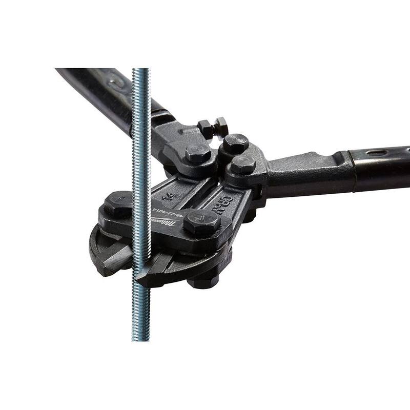 Cortador de pernos Milwaukee de 14 pulgadas con capacidad máxima de corte de 5/16 pulgadas - 48-22-4014
