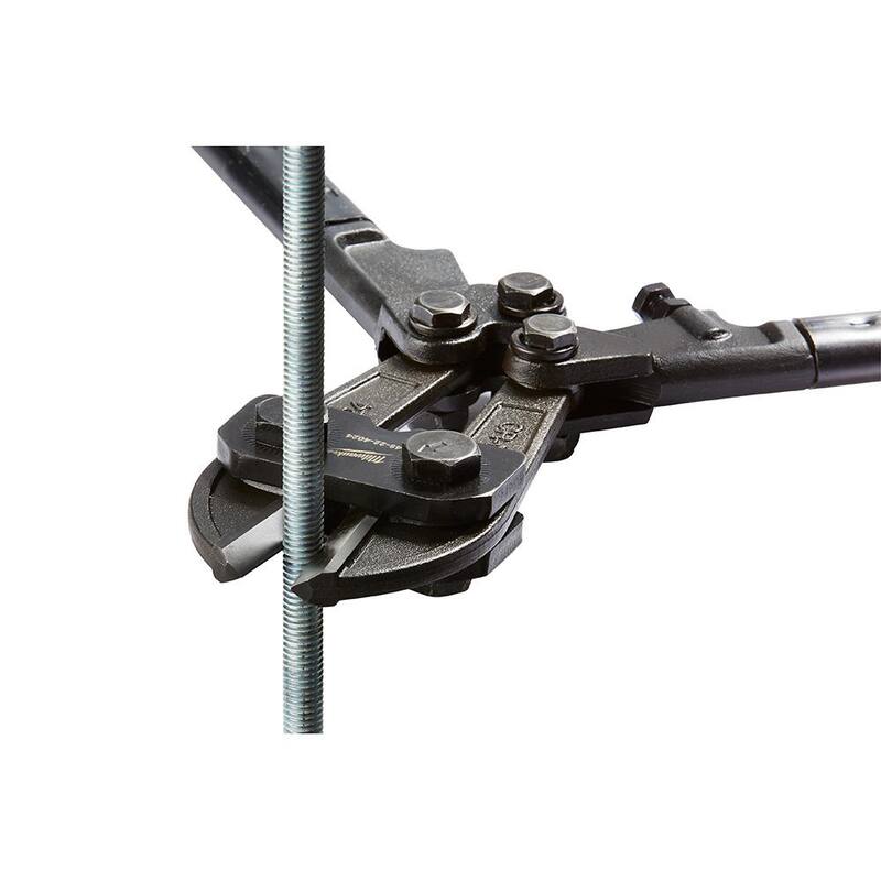 Cortador de pernos de 24 pulgadas de Milwaukee con capacidad de corte máximo de 7/16 pulgadas - 48-22-4024
