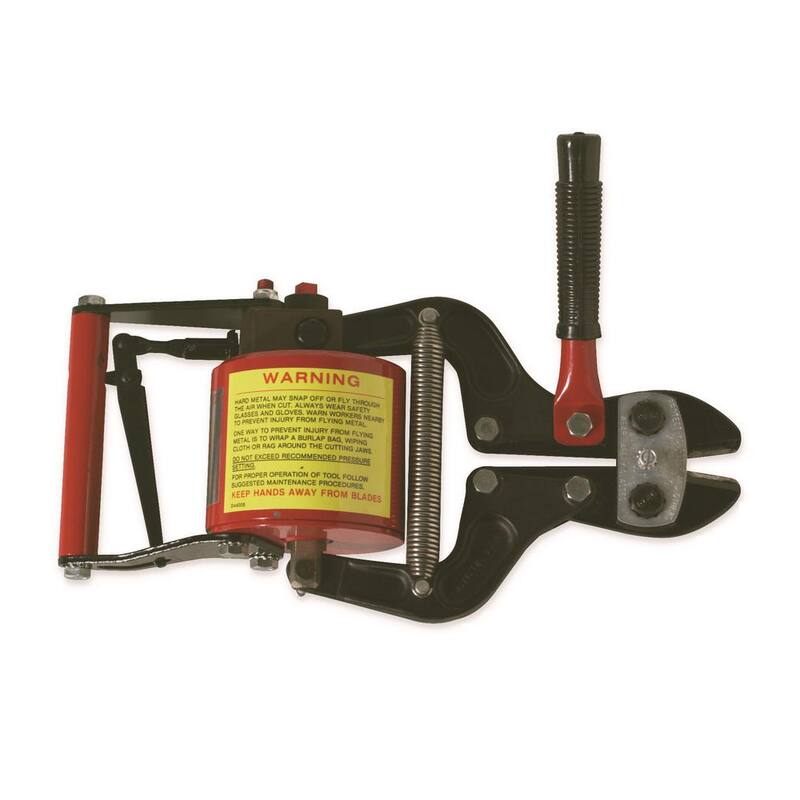 Corta pernos neumático de servicio estándar Crescent H.K. Porter con capacidad de corte central de 3/8 pulgadas - 9190C