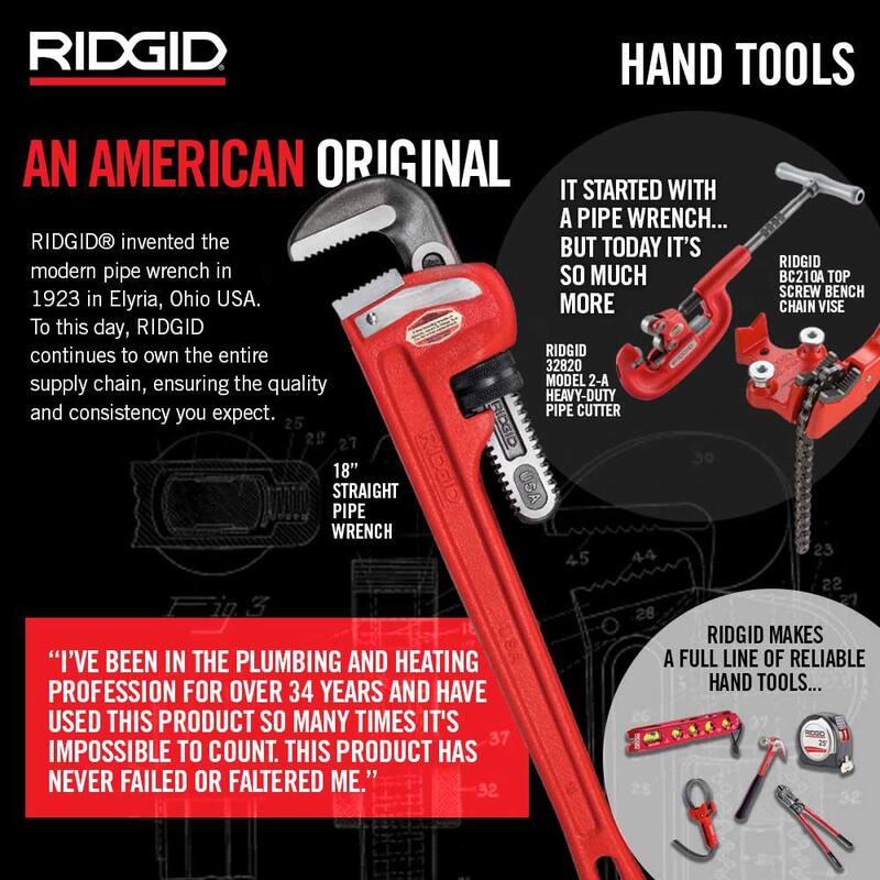 Cortador de pernos pesado modelo S42 de RIDGID de 42 pulgadas con mandíbulas de acero aleado endurecido y agarres de control, capacidad de corte máximo de 11/16 pulgadas - 14238