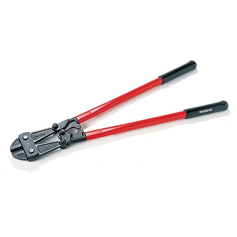 Cortador de pernos pesado modelo S42 de RIDGID de 42 pulgadas con mandíbulas de acero aleado endurecido y agarres de control, capacidad de corte máximo de 11/16 pulgadas - 14238