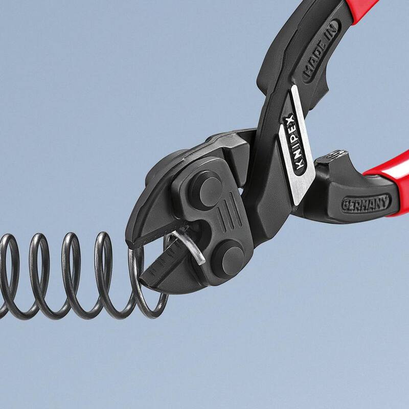 KNIPEX 10 pulg. XL Cortadores de perno de acción de palanca CoBolt con borde de corte de 64 HRC - 71 01 250 SBA