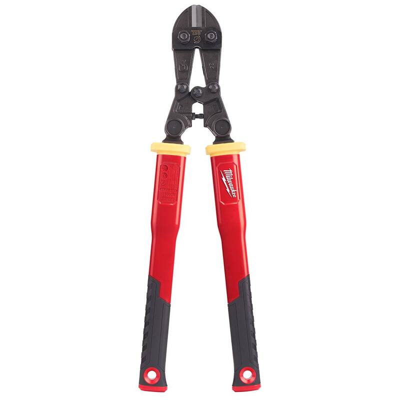 Cortador de pernos de fibra de vidrio Milwaukee de 24 pulgadas con mangos giratorios PIVOTMOVE y capacidad máxima de corte de 7/16 pulgadas - 48-22-4224.