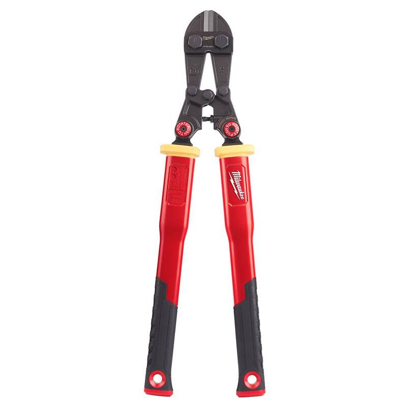 Cortador de pernos de fibra de vidrio Milwaukee de 24 pulgadas con mangos giratorios PIVOTMOVE y capacidad máxima de corte de 7/16 pulgadas - 48-22-4224.