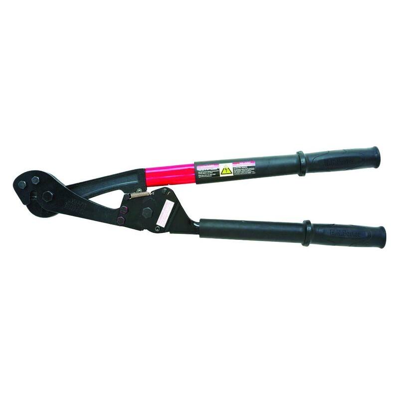 Cortadoras de cable de anclaje de hombre de cierre Crescent H.K. Porter de 28 pulgadas con capacidad de corte máximo de 1/2 pulgada - 8690CK.
