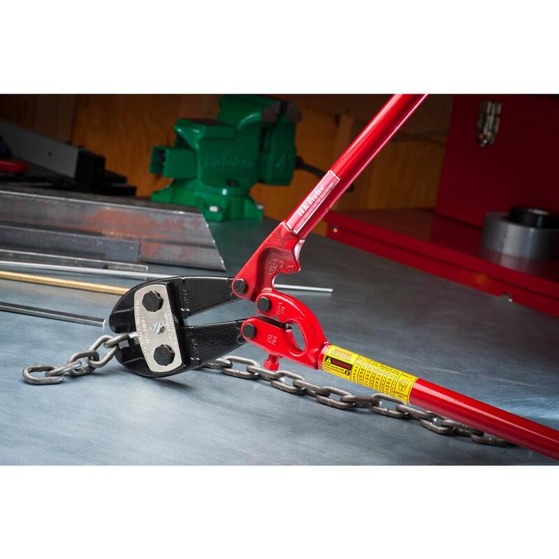 Crescent H.K. Porter Corta pernos de centro de grado industrial de 24 pulgadas con capacidad máxima de corte de 7/16 pulgadas - 0190MC.