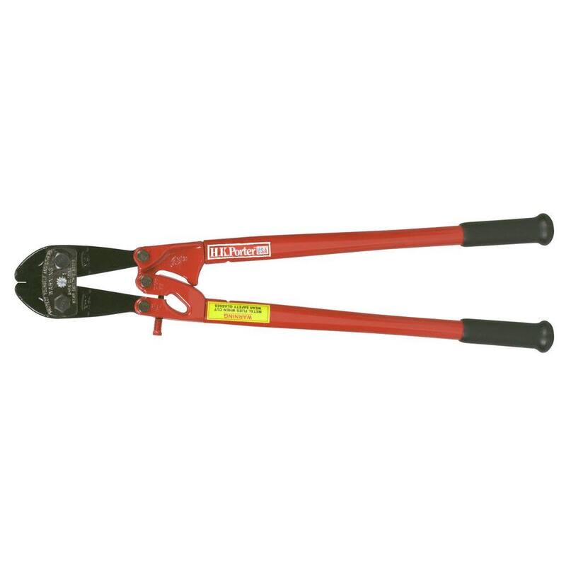 Crescent H.K. Porter Corta pernos de centro de grado industrial de 24 pulgadas con capacidad máxima de corte de 7/16 pulgadas - 0190MC.