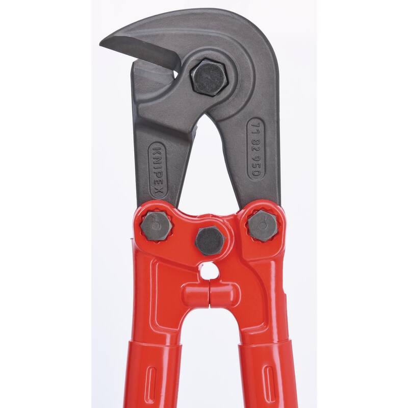 KNIPEX Cortador de malla de concreto de 38 pulgadas con mango ergonómico de varios componentes, acero forjado de 48 HRC - 71 82 950