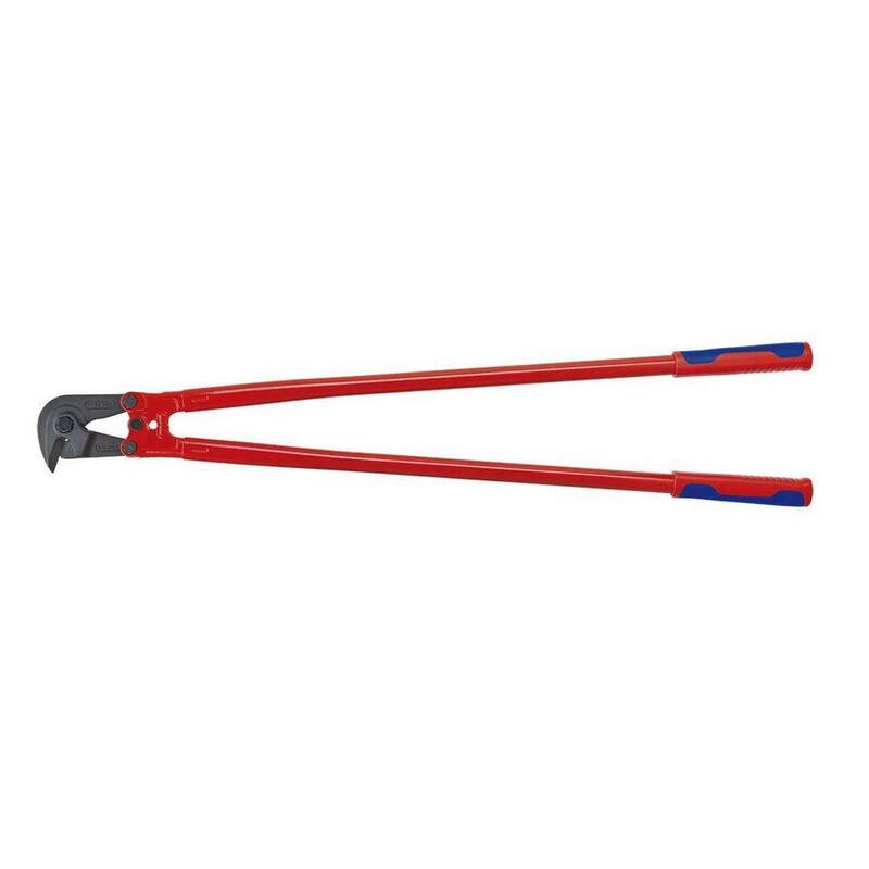 KNIPEX Cortador de malla de concreto de 38 pulgadas con mango ergonómico de varios componentes, acero forjado de 48 HRC - 71 82 950