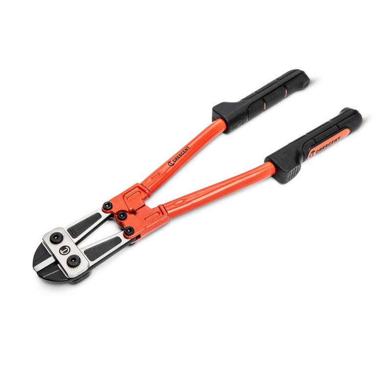 Cortador de pernos de acción compuesta de alta palanca Crescent de 18 pulgadas con capacidad máxima de corte de 3/8 de pulgada - CT18HLC