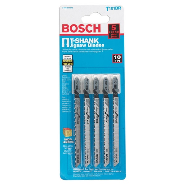 Aceds 4 in. 10T Jig Wood Saw Blade, 5PK - 2093482