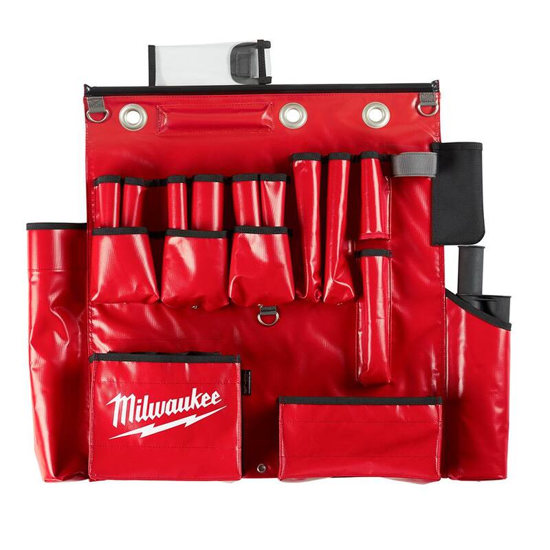 Delantal de herramientas aéreas para linieros de Milwaukee con cortador de pernos de fibra de vidrio de 18 pulgadas con mangos rotativos PIVOTMOVE (2 piezas) - 48-22-4218-48-22-8290