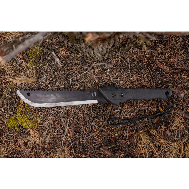 Machete Gerber Gator Jr con hoja de 10.75 pulgadas (incluye funda) - 31-003494N