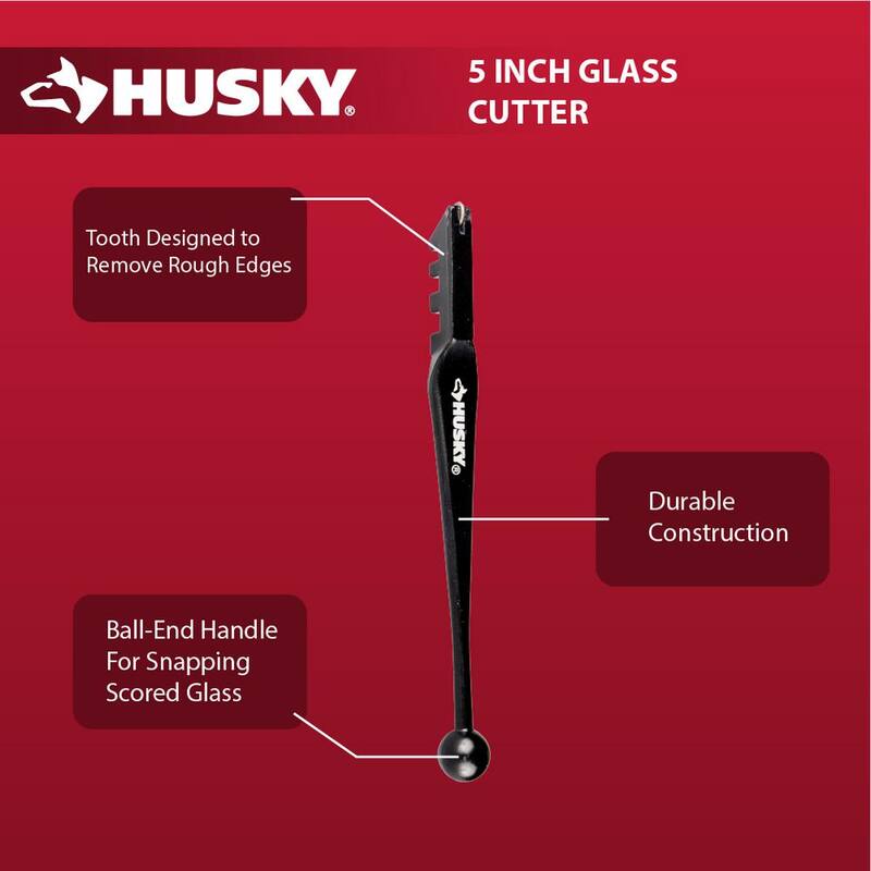 Cortador de vidrio Husky de 5 pulgadas - 8501H