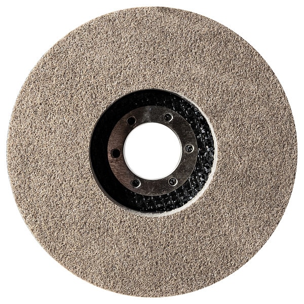 Discos con centro deprimido de fibras no tejidas de Arc Abrasives, aluminio - ZU4550F2182