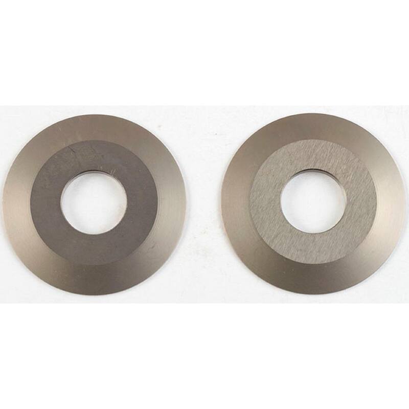 Rueda de corte de reemplazo Unbranded Fletcher-Terry FSC para láminas de aluminio de hasta 0.063 pulgadas de grosor 2 ruedas por paquete - 05-224