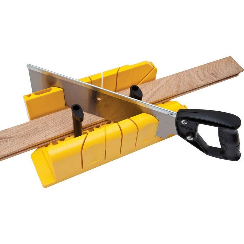 Stanley 14.5 pulgadas. Caja de inglete con abrazadera de lujo y sierra de 14 pulgadas - 20-600D