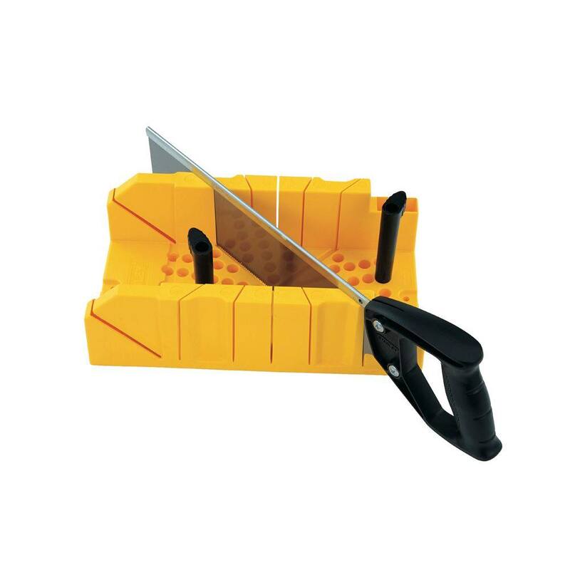 Stanley 14.5 pulgadas. Caja de inglete con abrazadera de lujo y sierra de 14 pulgadas - 20-600D