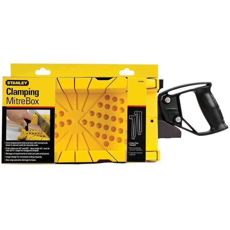 Stanley 14.5 pulgadas. Caja de inglete con abrazadera de lujo y sierra de 14 pulgadas - 20-600D