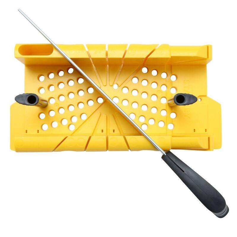 Stanley 14.5 pulgadas. Caja de inglete con abrazadera de lujo y sierra de 14 pulgadas - 20-600D