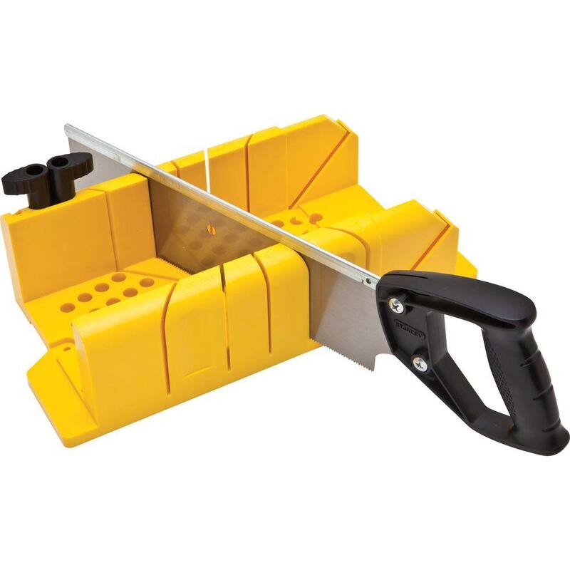 Stanley 14.5 pulgadas. Caja de inglete con abrazadera de lujo y sierra de 14 pulgadas - 20-600D