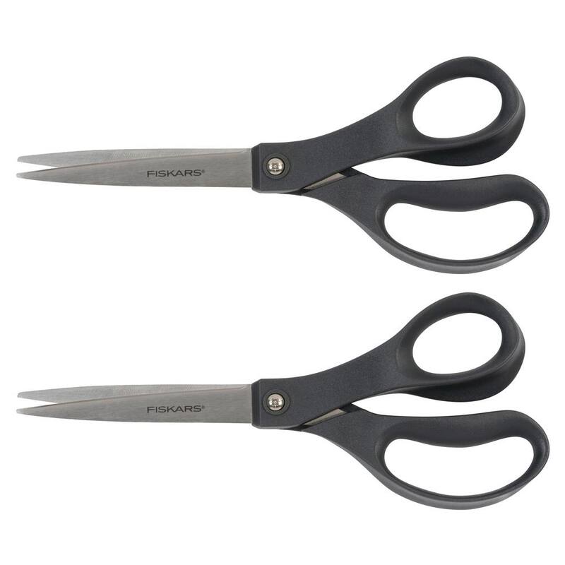 Tijeras de uso diario Fiskars de 8 pulgadas (paquete de 2) - 1067263