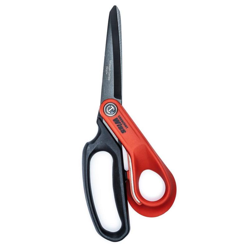 Tijeras para comerciantes pesadas de 10 pulgadas con recubrimiento de titanio marca Crescent Wiss - CW10TM