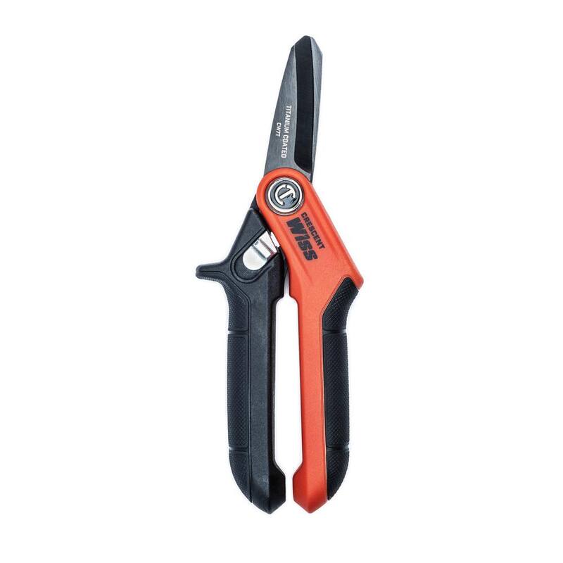 Tijeras de uso general para el comerciante recubiertas de titanio de Crescent Wiss de 7-1/2 pulgadas - CW7T