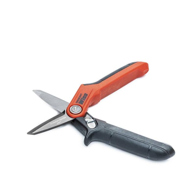Tijeras de uso general para el comerciante recubiertas de titanio de Crescent Wiss de 7-1/2 pulgadas - CW7T