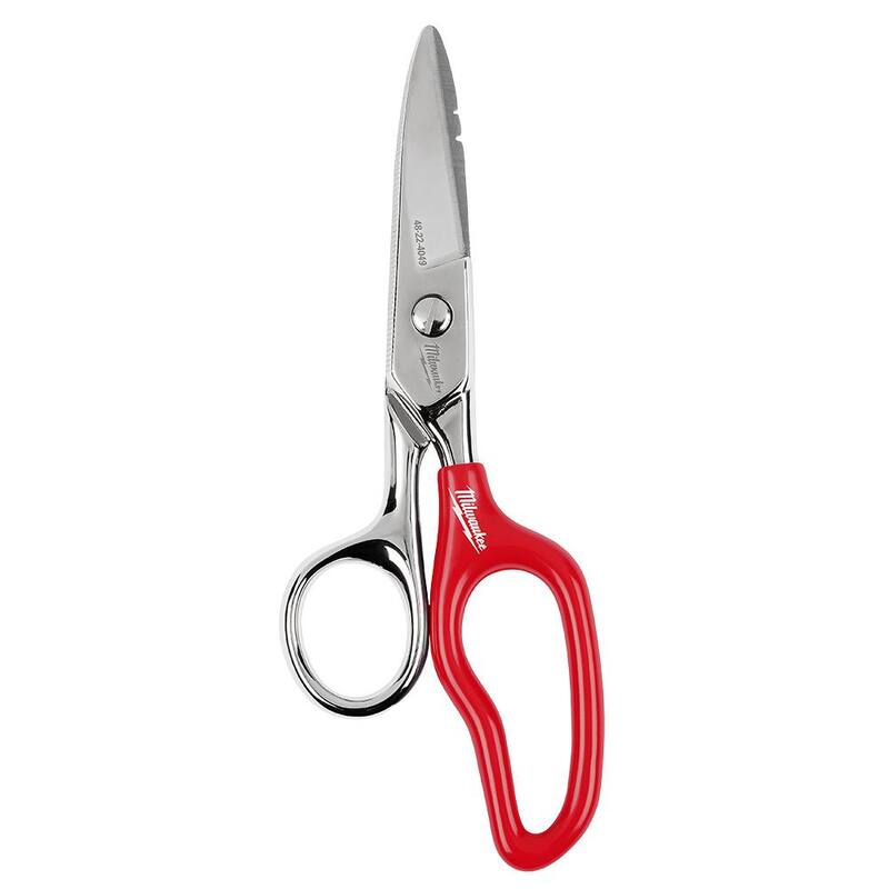Tijeras de electricista Milwaukee con mango extendido - 48-22-4049
