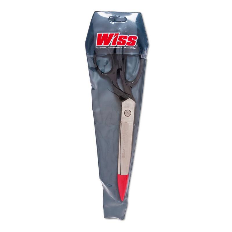 Tijeras para tapicería, alfombras y telas industriales pesadas incrustadas de Crescent Wiss 12-1/2 in. - W22N