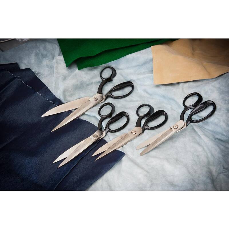 Tijeras para tapicería, alfombras y telas industriales pesadas incrustadas de Crescent Wiss 12-1/2 in. - W22N