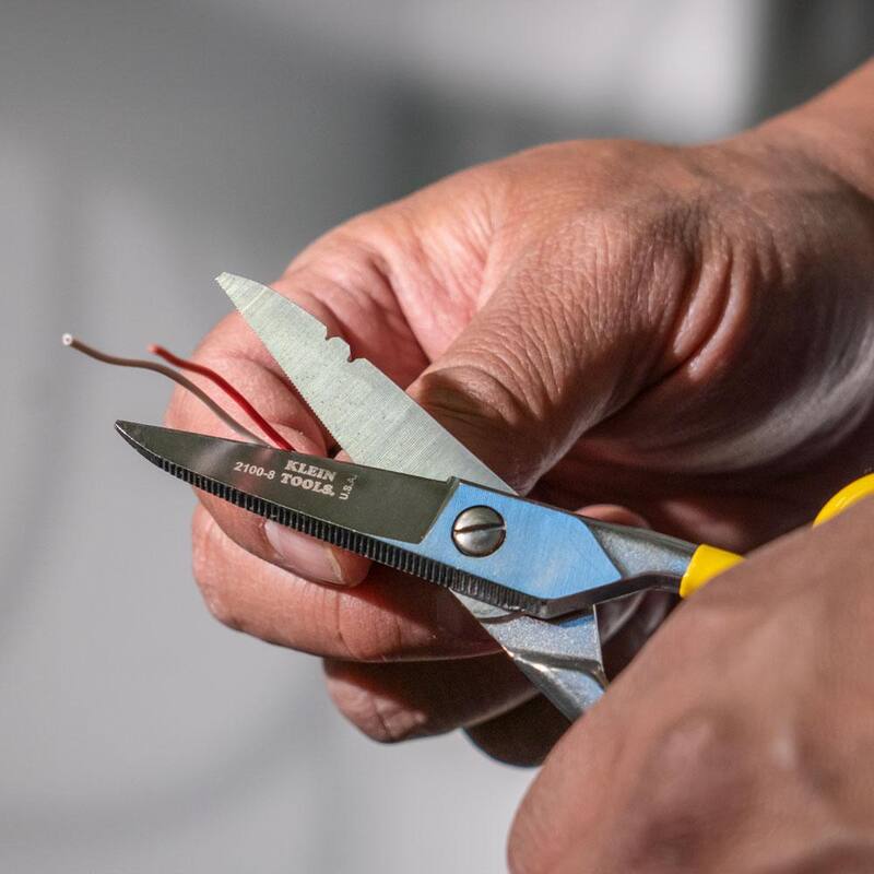 Klein Tools Tijeras Caídas Libres de Acero Inoxidable - 2100-8