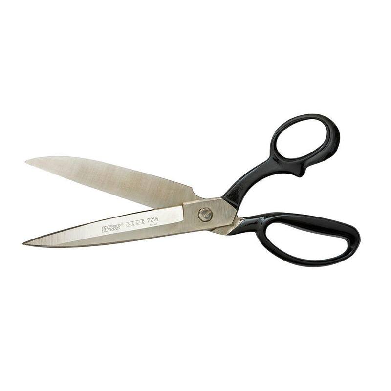 Tijeras para tapicería e industria con hoja ancha incrustada de 12-1/2 pulgadas Crescent Wiss - W22W