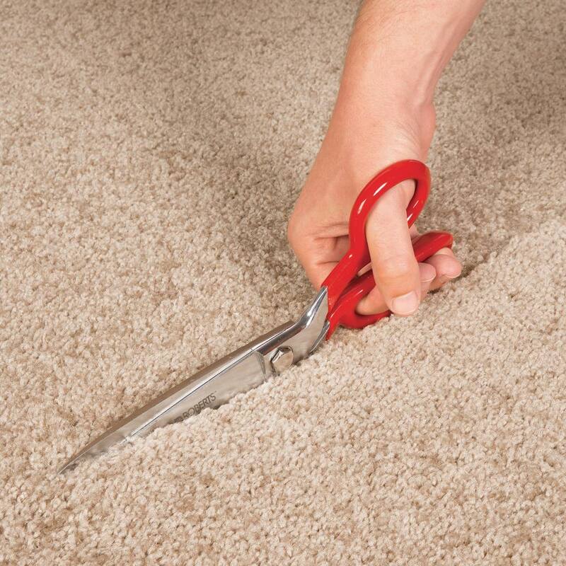 Tijeras y tijeras para apositado de alfombras de acero al carbono de 10 pulgadas ROBERTS - 10-123