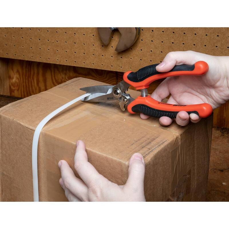 Cresent Wiss 8-1/2 in. Pinza de utilidad EZ de acero inoxidable - WEZSNIP