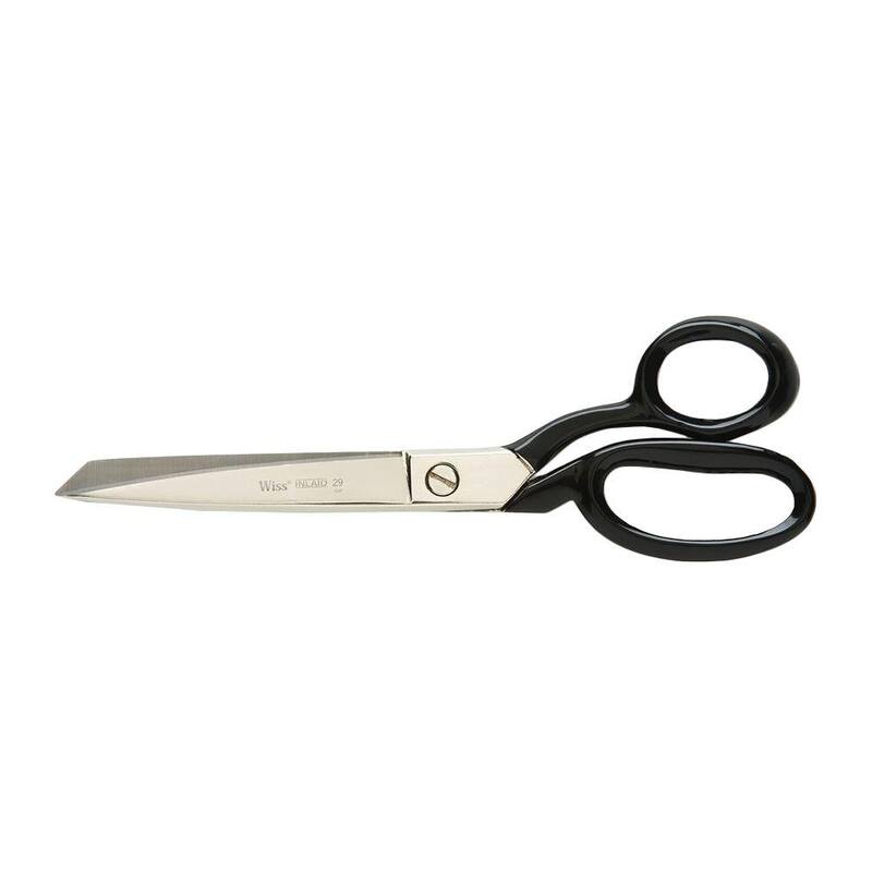 Tijeras de tela industriales Crescent Wiss de 9 pulgadas con incrustaciones - 29N