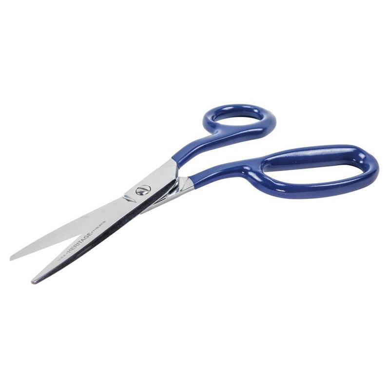 Tijeras de alfombra curvadas de alta resistencia de Klein Tools de 9 pulgadas - G718LRCB