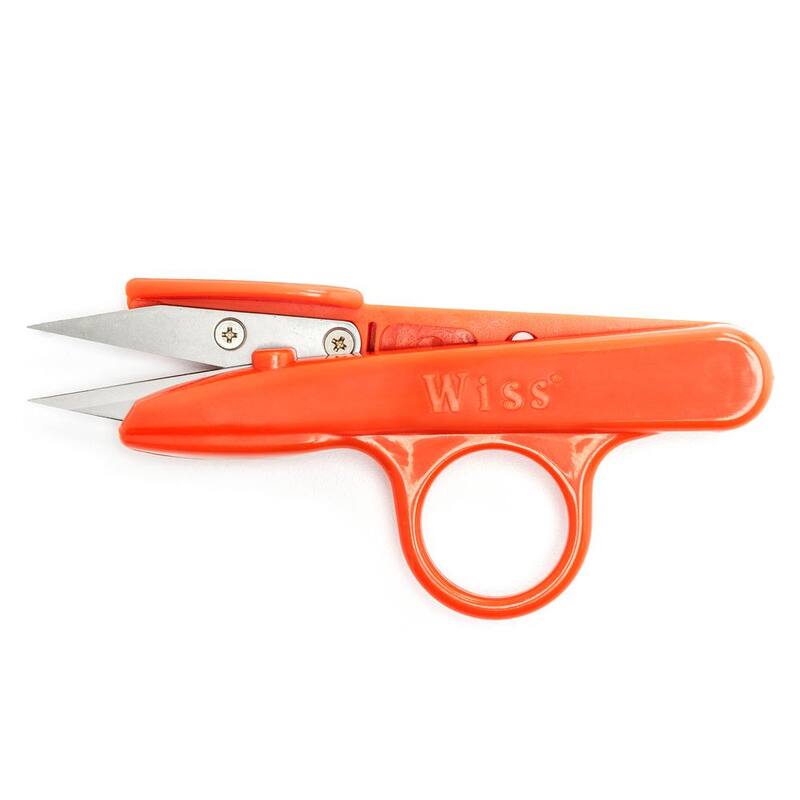 Cortadores de velocidad rectos Crescent Wiss de 4-3/4 pulgadas con punta aguda Quick-Clip - 1570BN