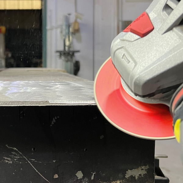 Disco de rectificado Rex Cut Aluminator de 7 X 5/8-11 T27 Aluminator Grind A36 - 771004